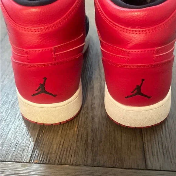 Nike Air Jordan 1 High “Red Black” Sneakers - Picture 5 of 11